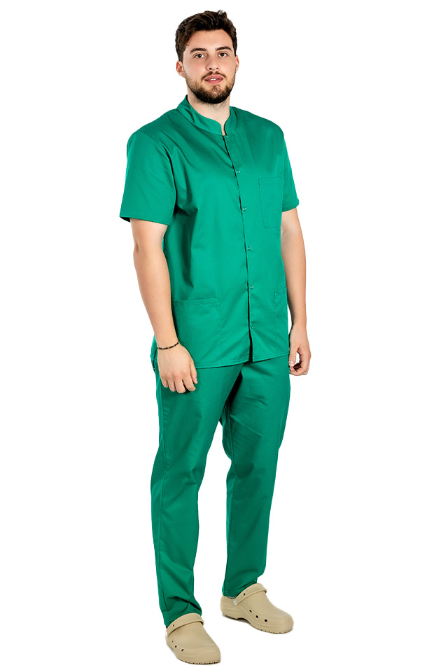 Zelena kirurška tunika, medicinska obleka