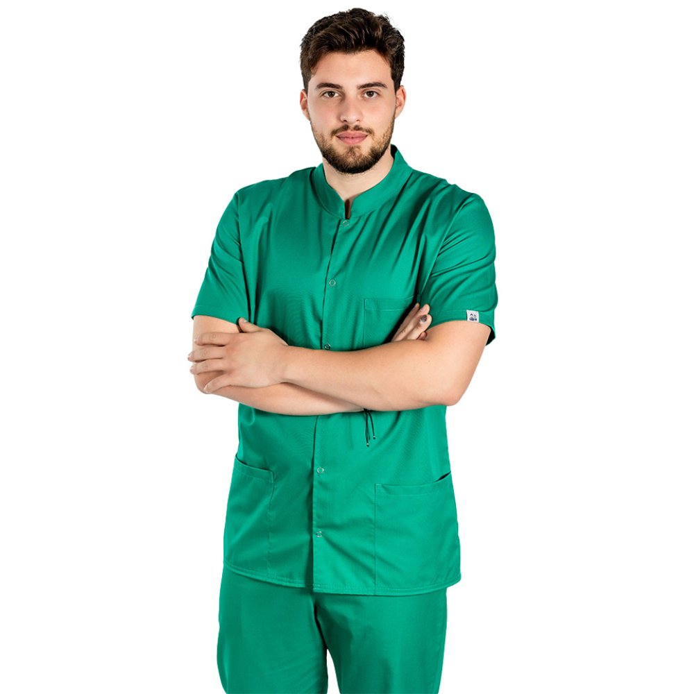 Zelena kirurška tunika, medicinska obleka Zelena kirurška tunika, medicinska obleka