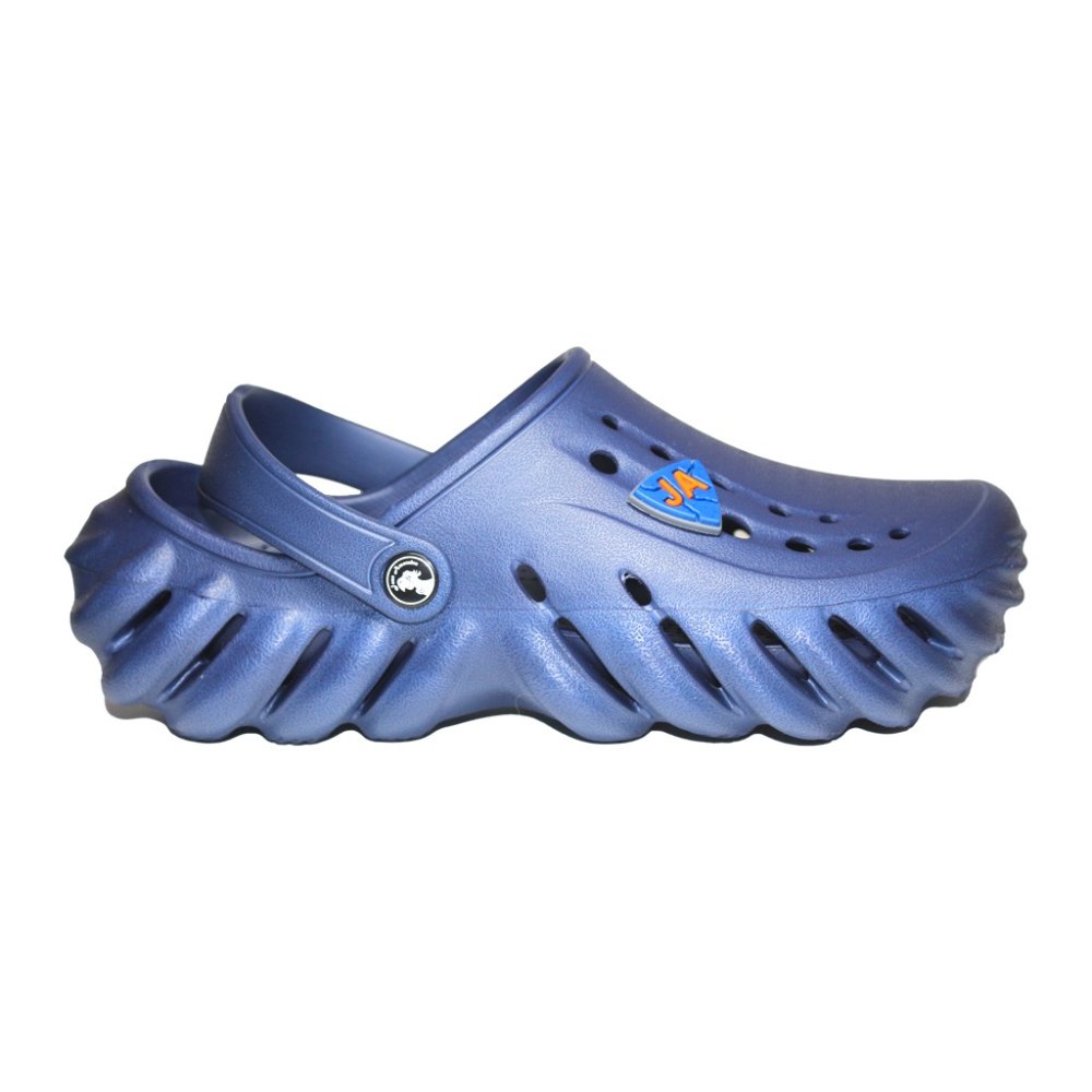 Profesionalni medicinski cokli, temno modri, iz EVA pene, Crocs - moški model, z našitimi detajli