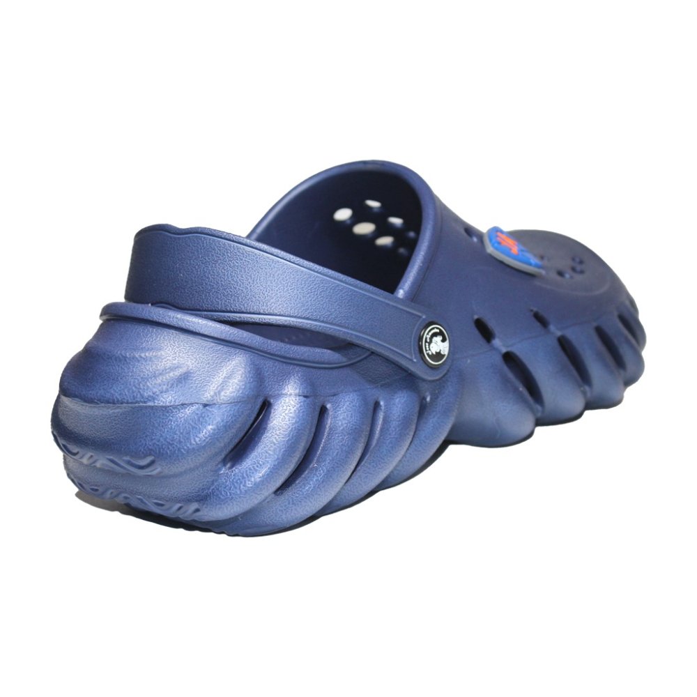 Profesionalni medicinski cokli, temno modri, iz EVA pene, Crocs - moški model, z našitimi detajli
