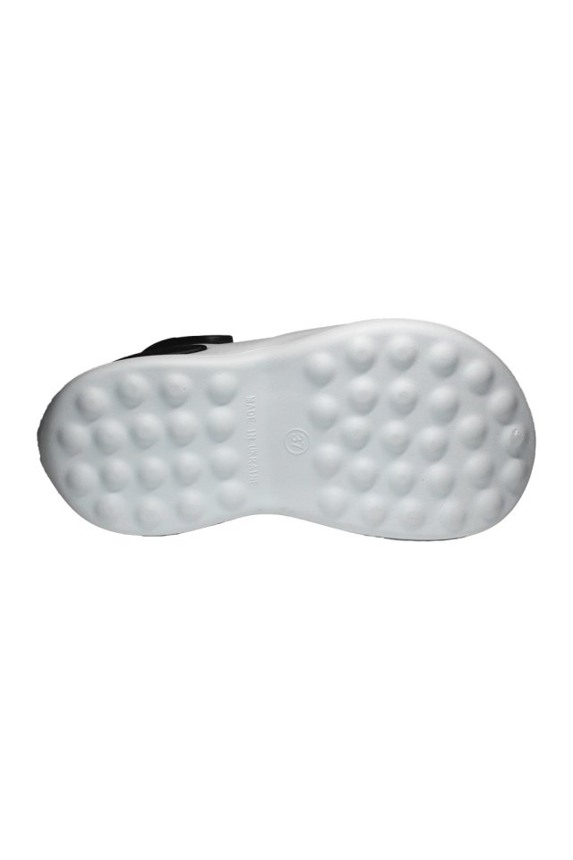 Črno-beli medicinski cokli za ženske - Cokli z našitimi detajli