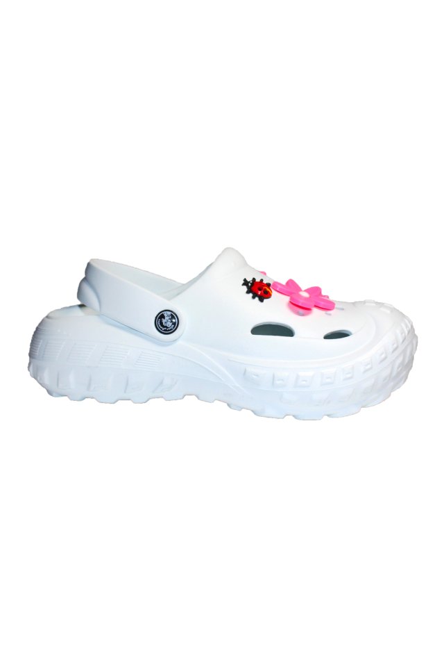 Beli medicinski cokli za ženske - Cokli z aplikacijami