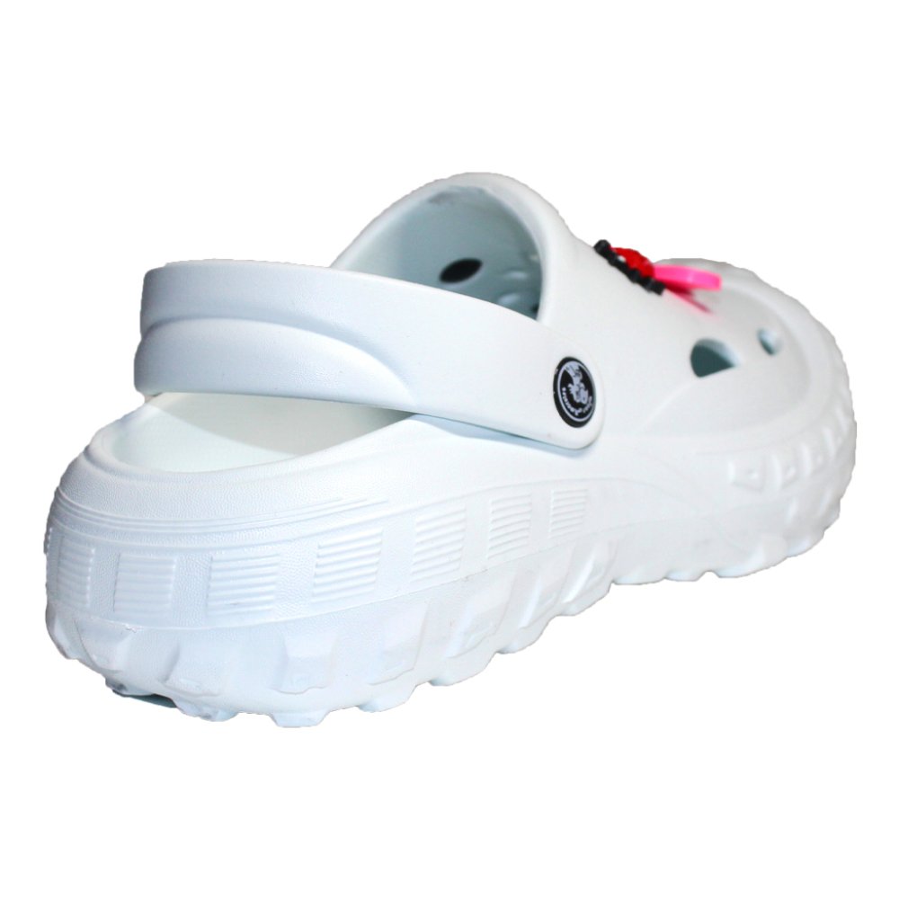 Beli medicinski cokli za ženske - Cokli z aplikacijami