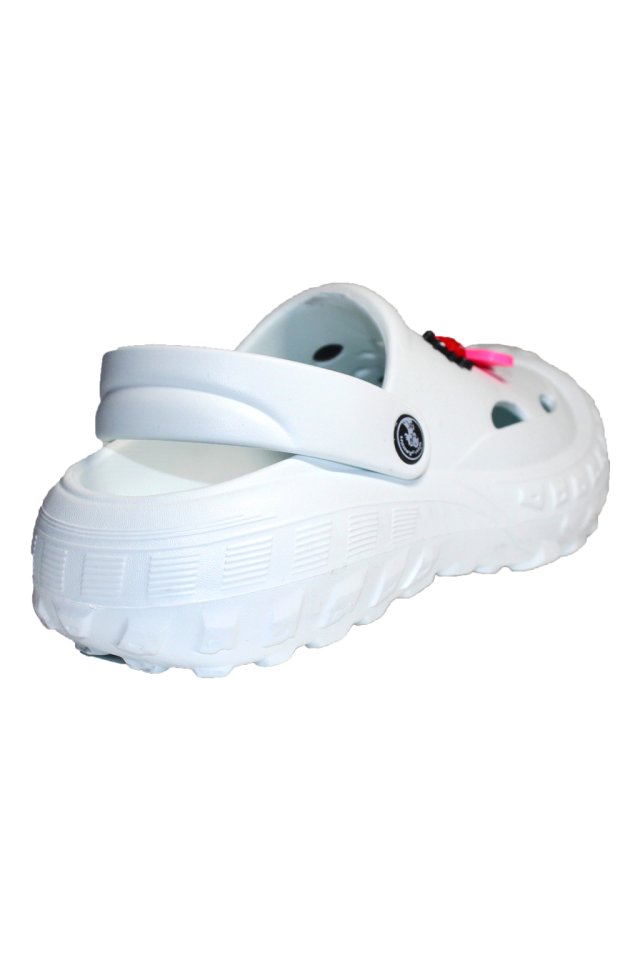 Beli medicinski cokli za ženske - Cokli z aplikacijami