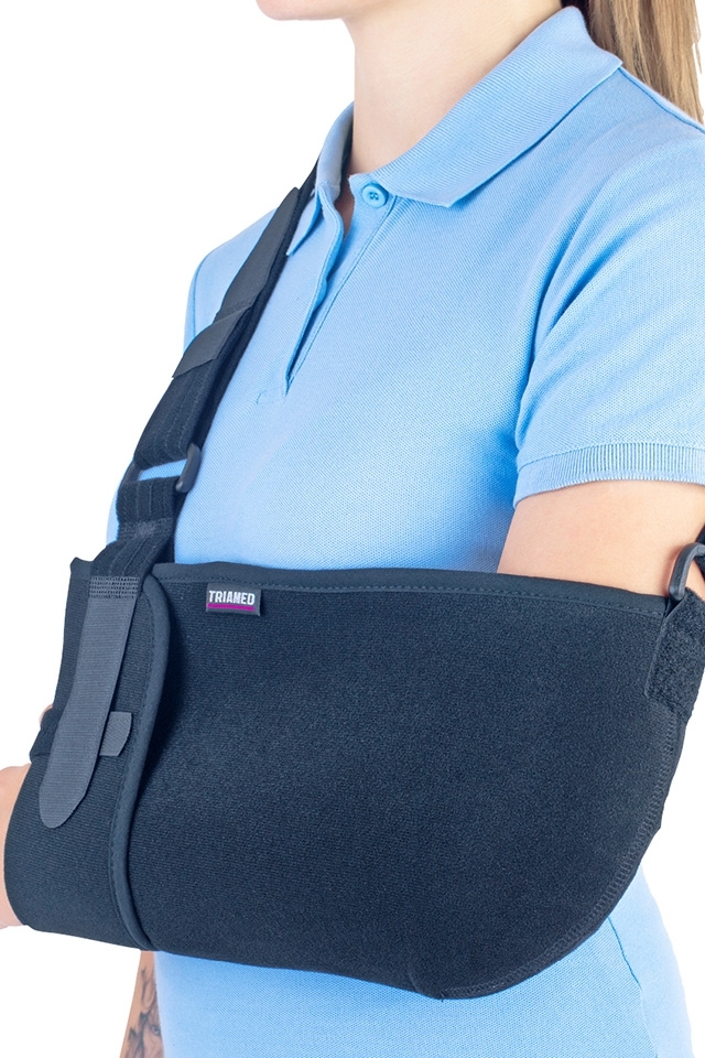 Opora za roke Triasport Triafix Arm 03, SRT247, univerzalna velikost, črna