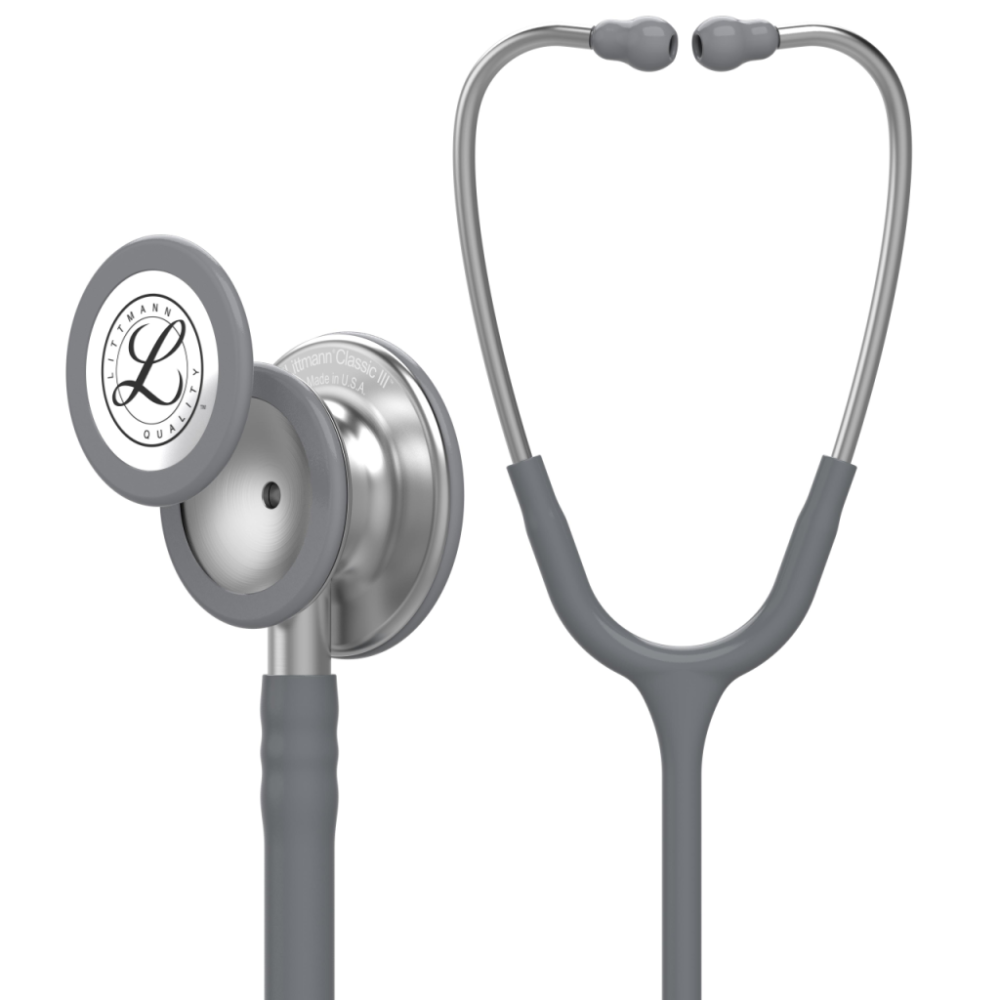 Stetoskop 3M Littmann siv, Classic III Zdravnik v uniformi