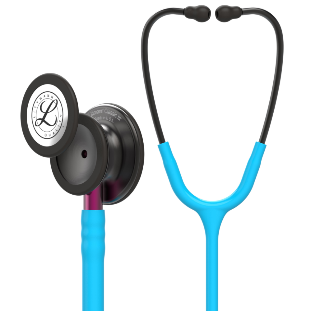 Stetoskop 3M Littmann turkizen, Classic III Zdravnik v uniformi