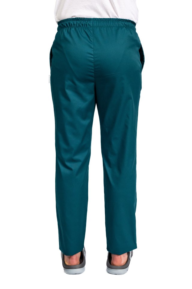 Moške medicinske hlače Tuborg z elastanom, z vrvico v pasu in dvema stranskima žepoma