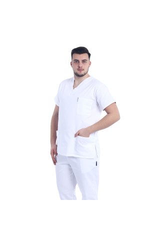 Unisex lepa moška medicinska obleka