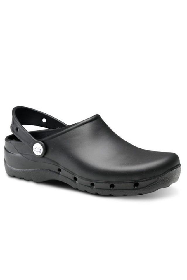 Flotantes črne uniseks antibakterijske medicinske cokle