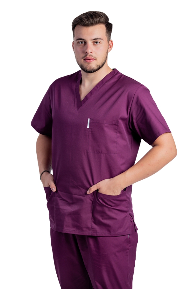 Unisex medicinska obleka za moške