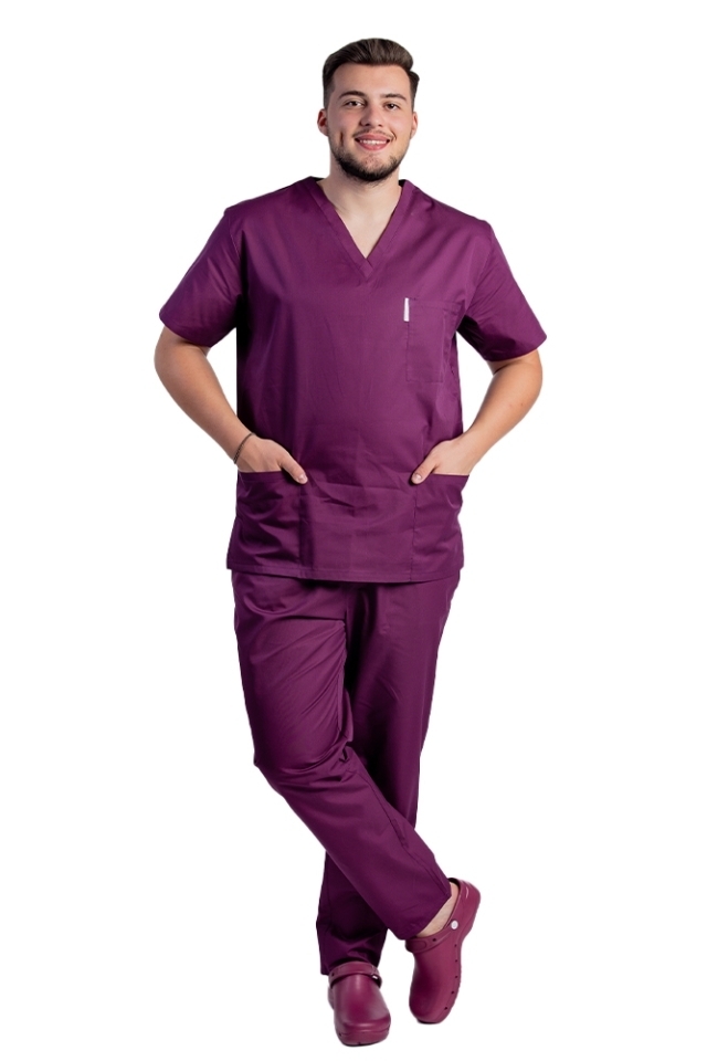 Unisex medicinska obleka za moške