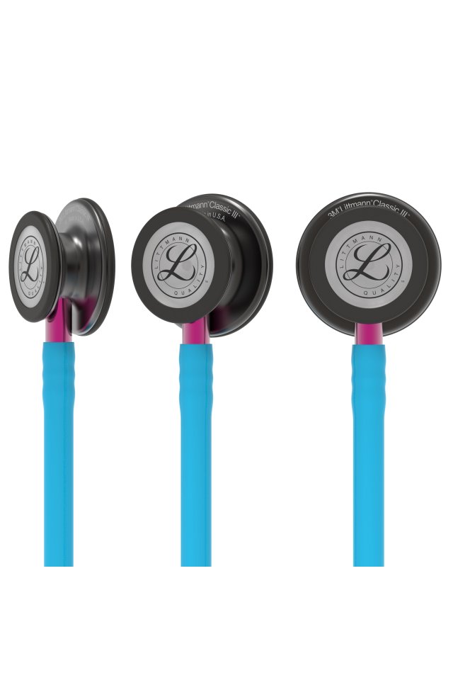 Stetoskop 3M Littmann turkizen, Classic III Zdravnik v uniformi